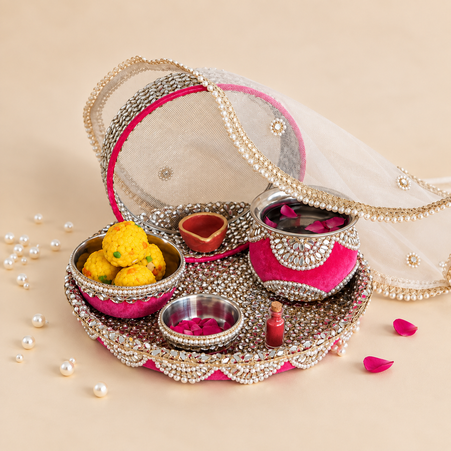 Sheeshmahal Karwa Chauth Essentials Set