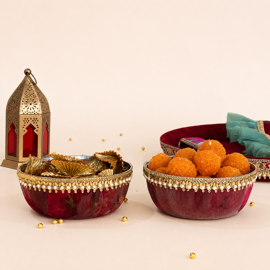 Surkh Haldi Ritual Set
