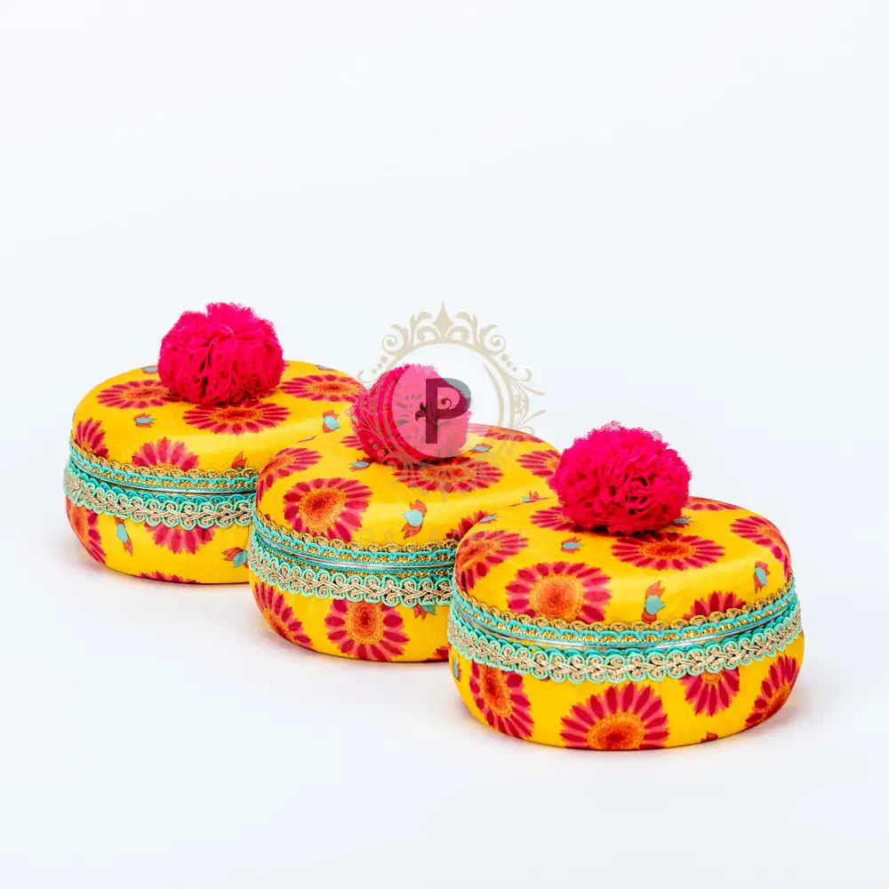 Marigold Small Ladoo Box