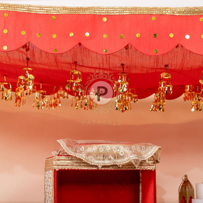 Red Haldi Chadar