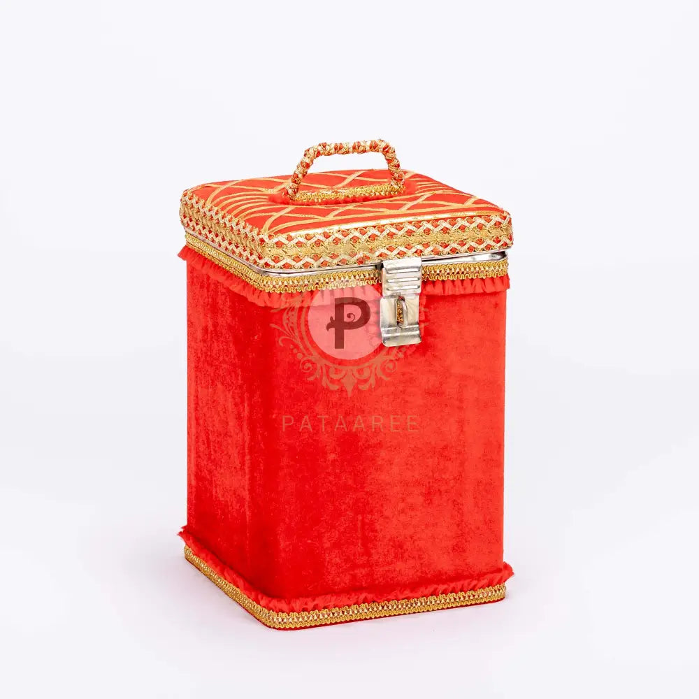Red Velvet Bhaji Box