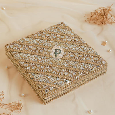 Zehra Jewellery Box Ivory