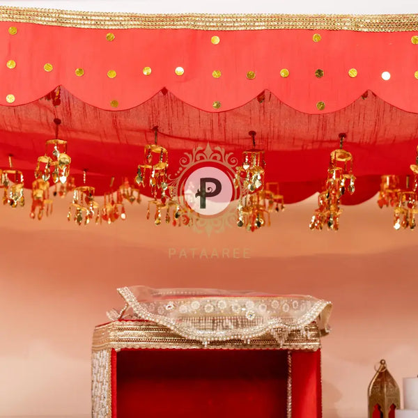 Zehra Red Haldi/Mehendi Set - Double Saver Mehandi Set