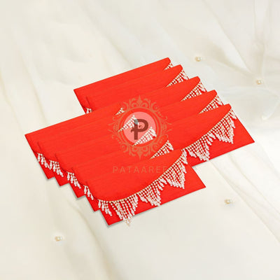 Zehra Red Shagun Envelope – Set of 10 Envelope