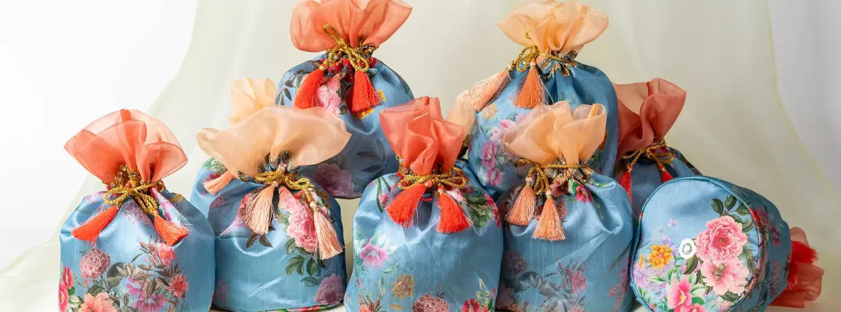 Potli Bags Are Quietly Becoming the Most Elegant Part of Indian Weddings