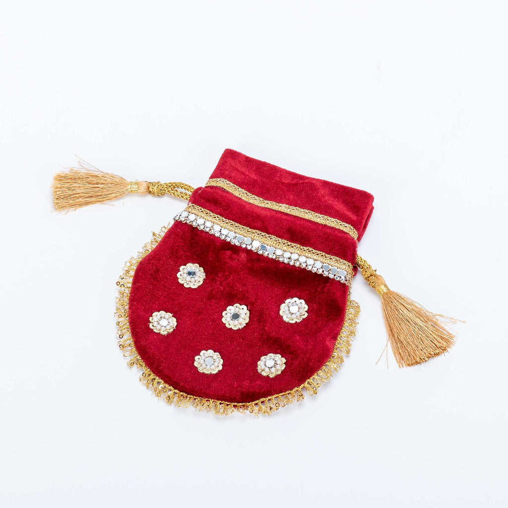 Km Velvet Potli Small