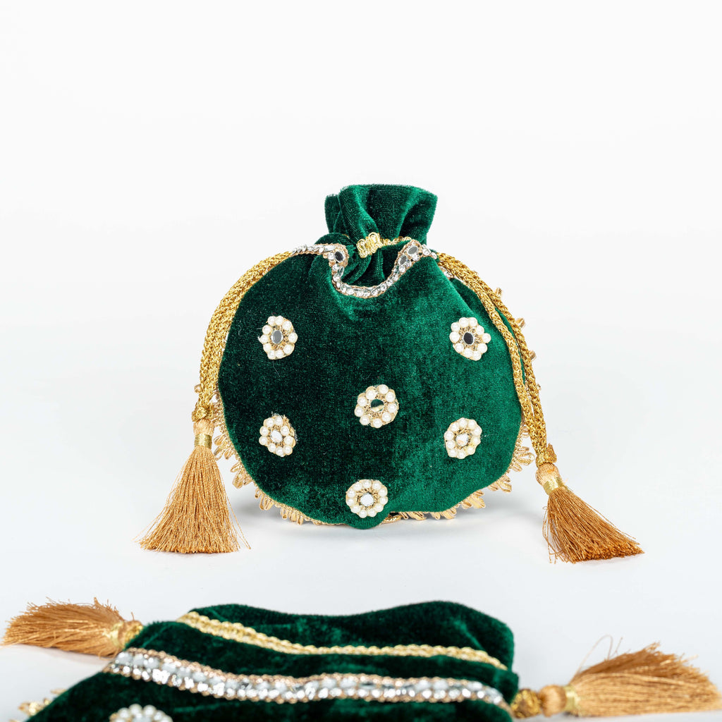 Km Velvet Potli Small