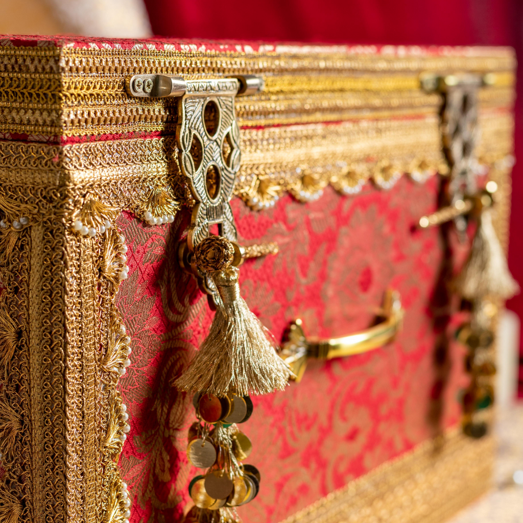 Red Trousseau Trunk