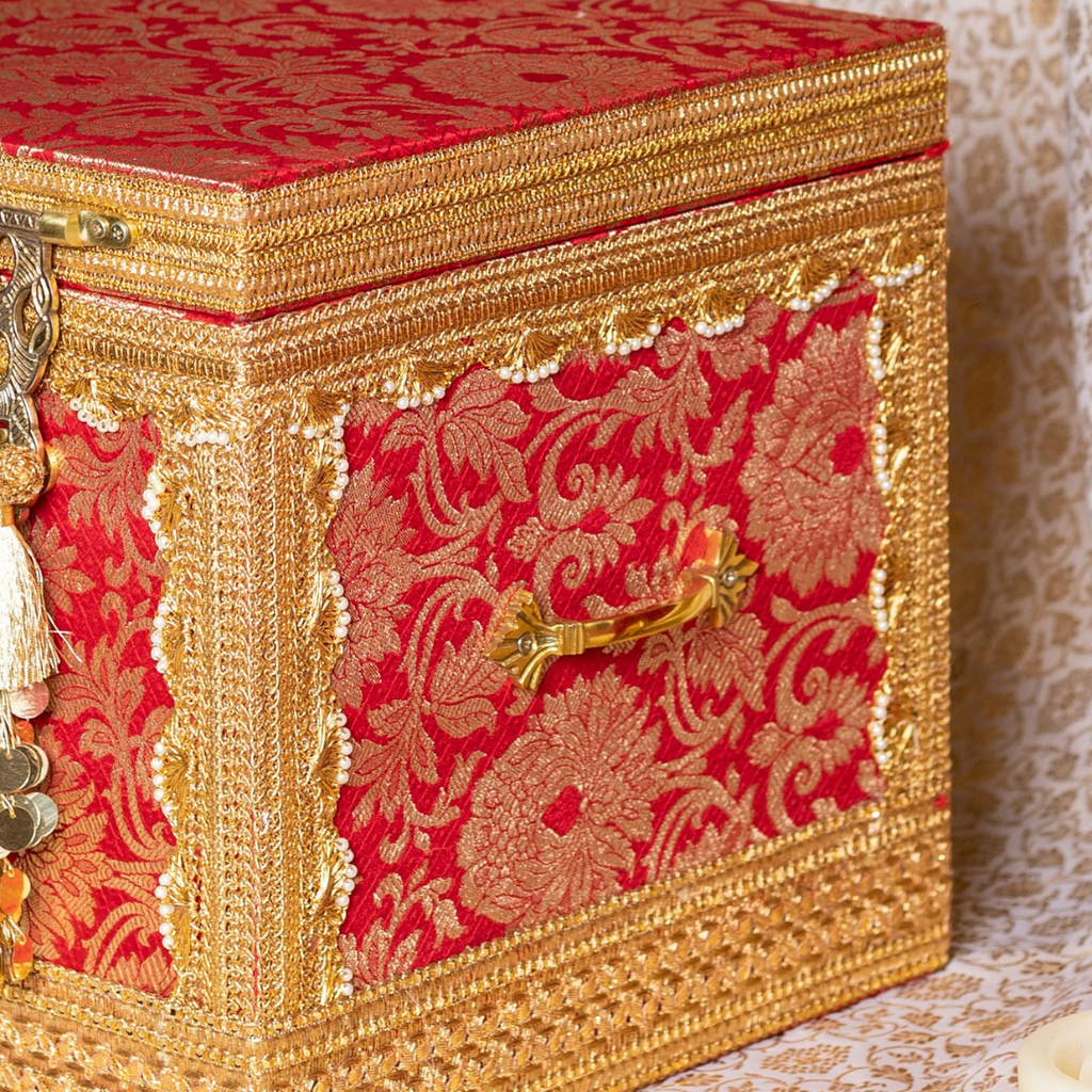 Red Trousseau Trunk