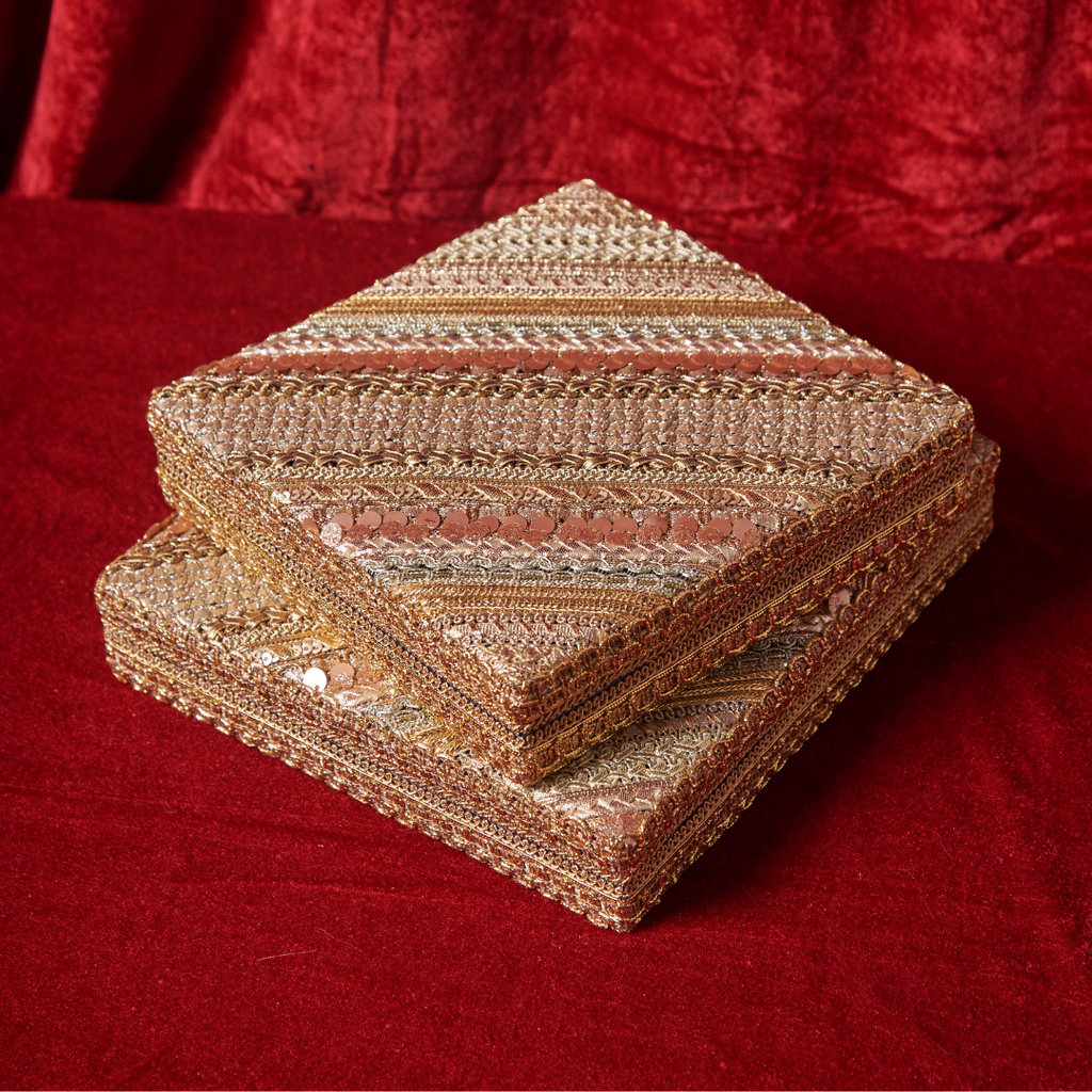 Golden Satrangi Jewellery Box