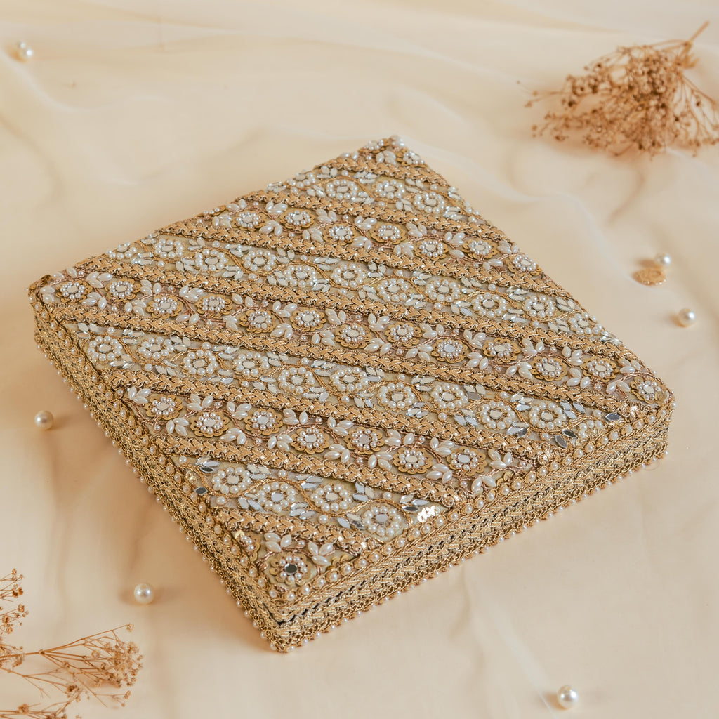 Zehra Jewellery Box Ivory