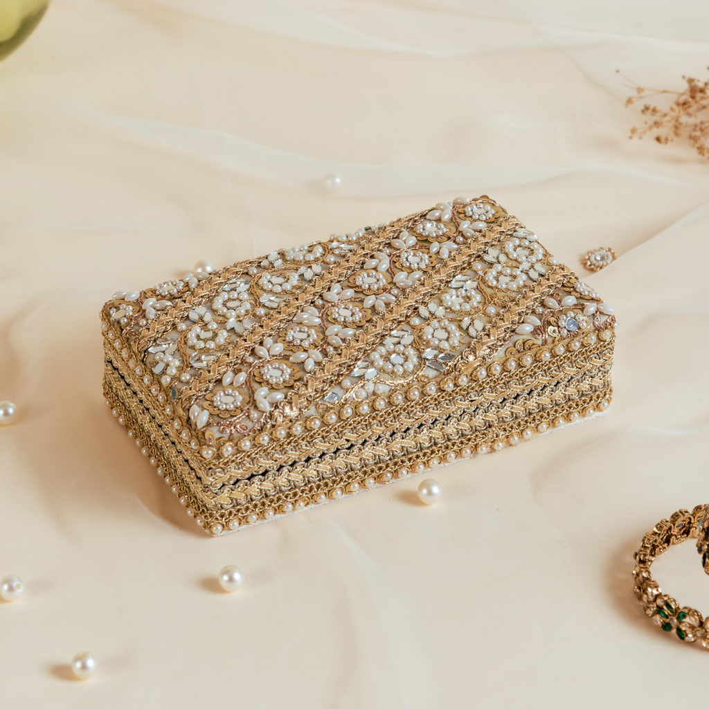 Zehra Double Kada Box Ivory