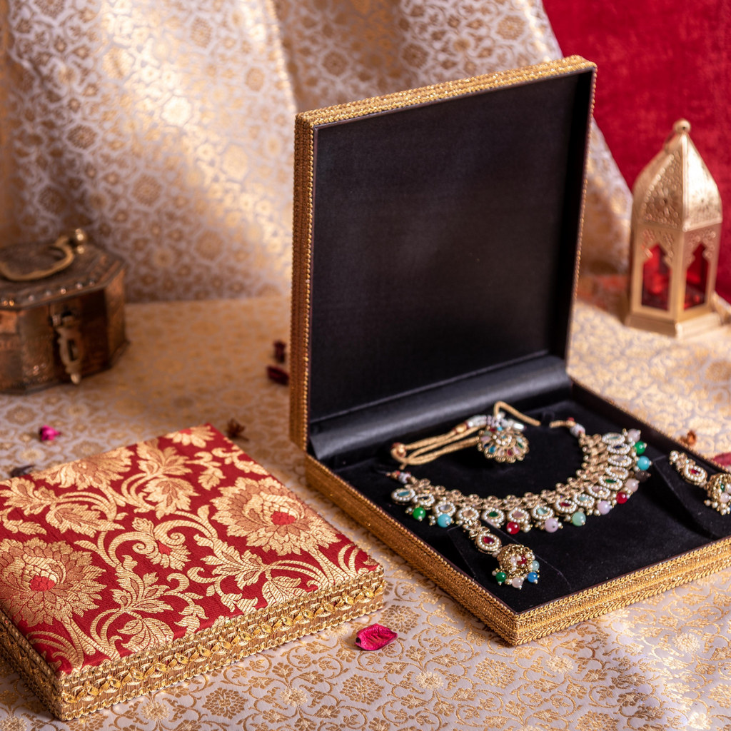 Brocade Jewellery Box