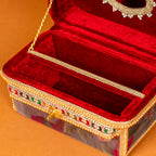 Surkh Bridal Trousseau Vanity Box – perfect for shagun rituals and wedding gifting