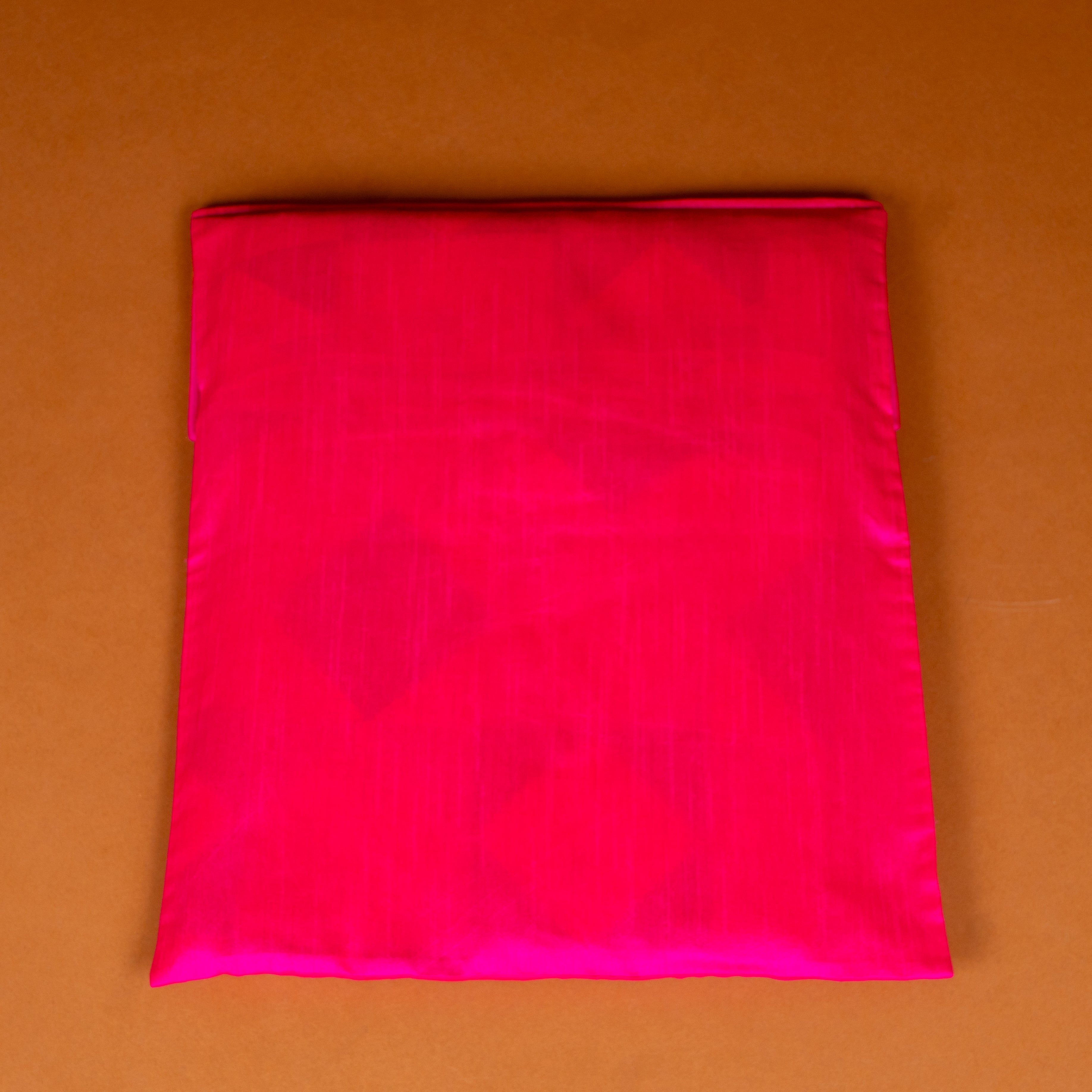 Surati Hot Pink Silk Suit Cover