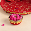 Suhi karwa chauth essentials full display NRI Indian festival Pataaree artisan