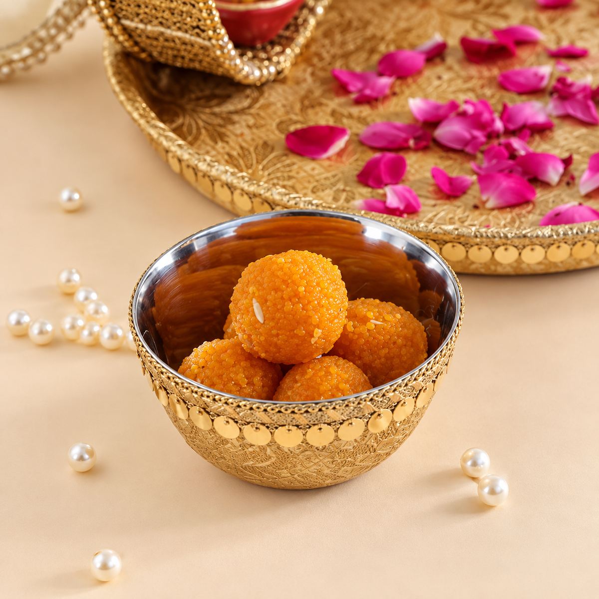 Sunehri Karwa Chauth Essentials Set