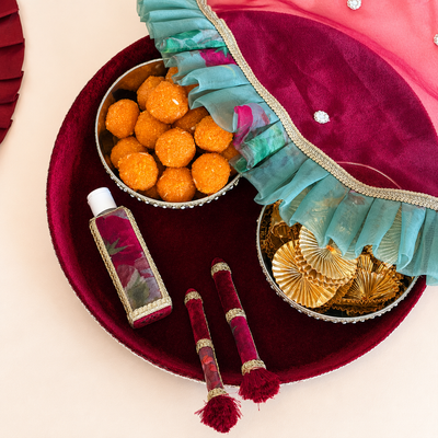 Surkh Haldi Ritual Set