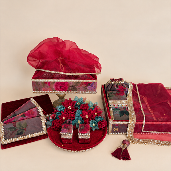Surkh Roka Ceremony Set