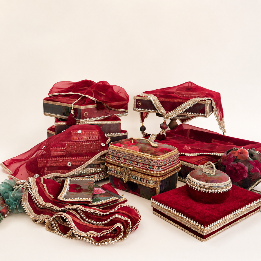Surkh Shagun Heirloom Set