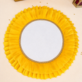 Yellow Brocade Haldi Heirloom Set