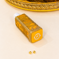 Yellow Brocade Haldi Ritual Set