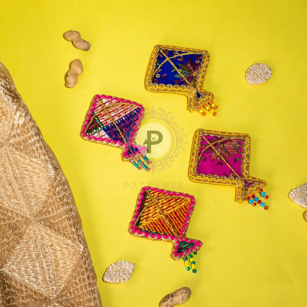 Assorted Kite Brooch Pins (set of 4) Brooch Pin