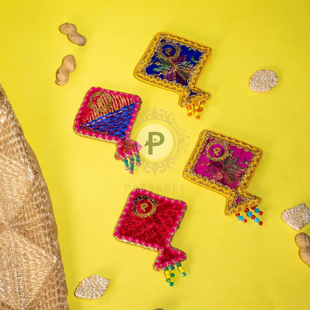Assorted Kite Brooch Pins (set of 4) Brooch Pin
