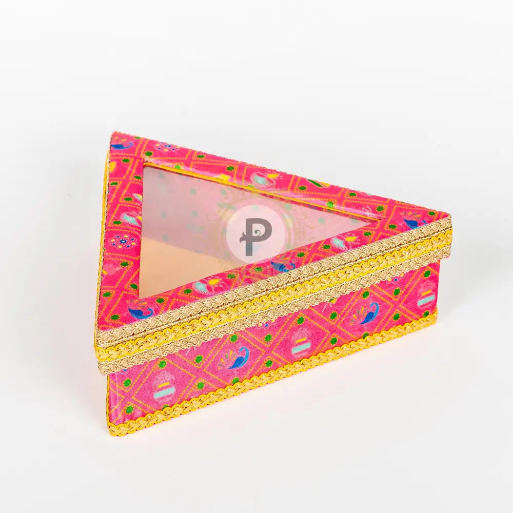 Bandhej Triangle Mithai Box Mithai Box
