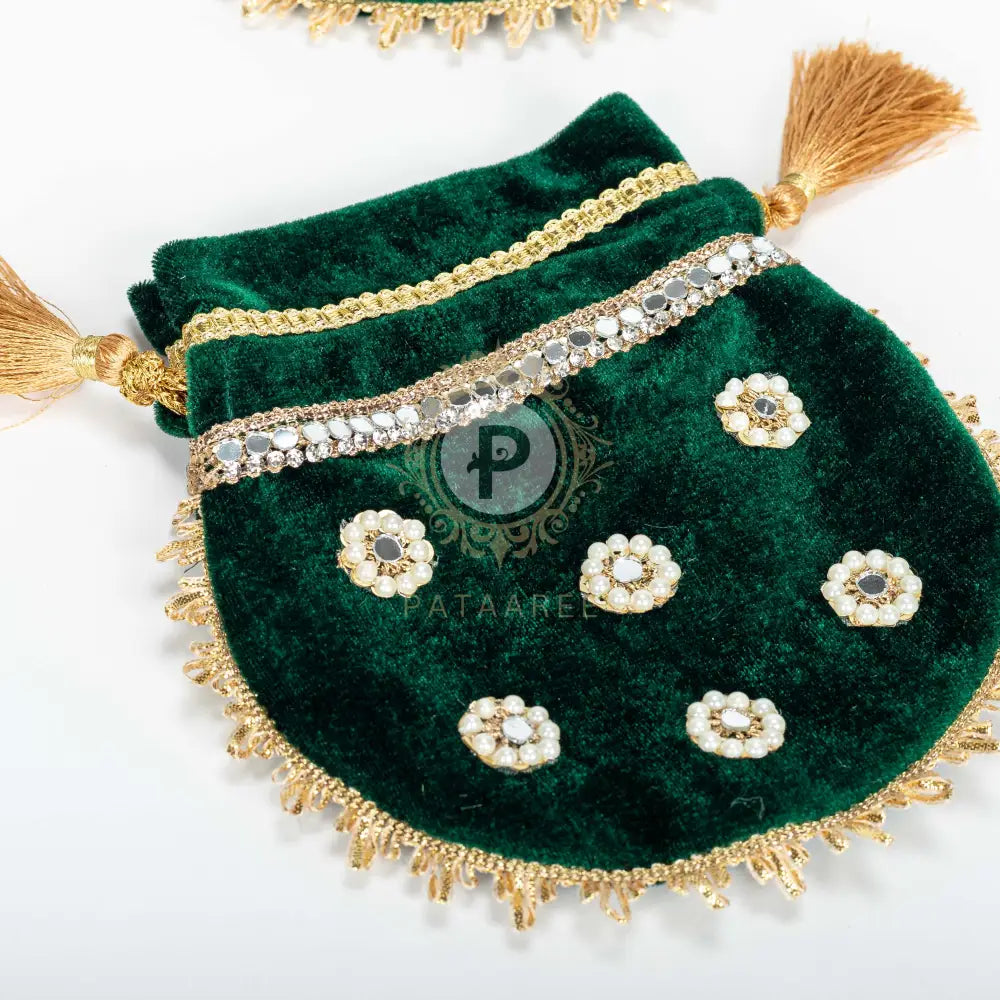 Km Velvet Potli Small