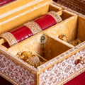 Brocade Chura Kaleera Box
