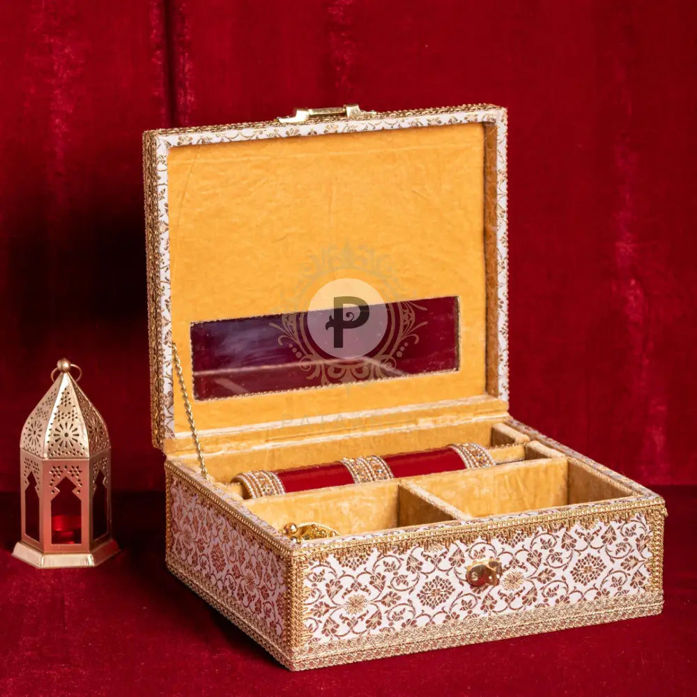 Brocade Chura Kaleera Box