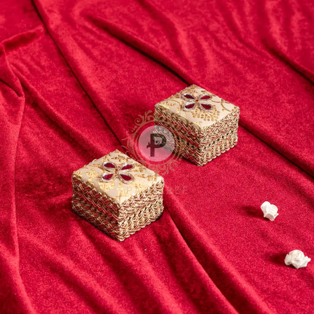 Brocade Ring Ceremony Platter