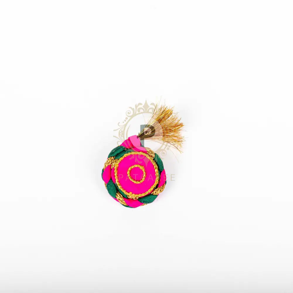 Chakri Pin Hot Pink & Green