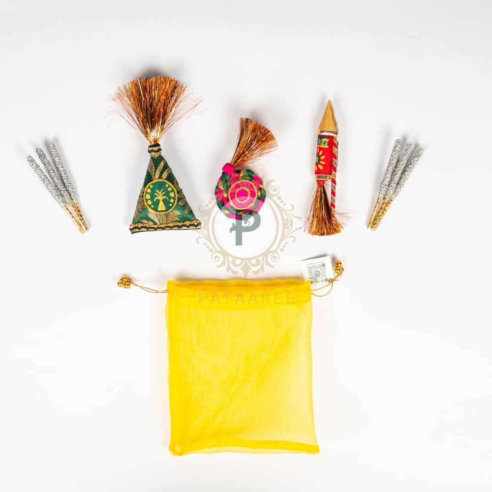 Firecracker Pins - Set of 5 – Pataaree Studios Pvt Ltd