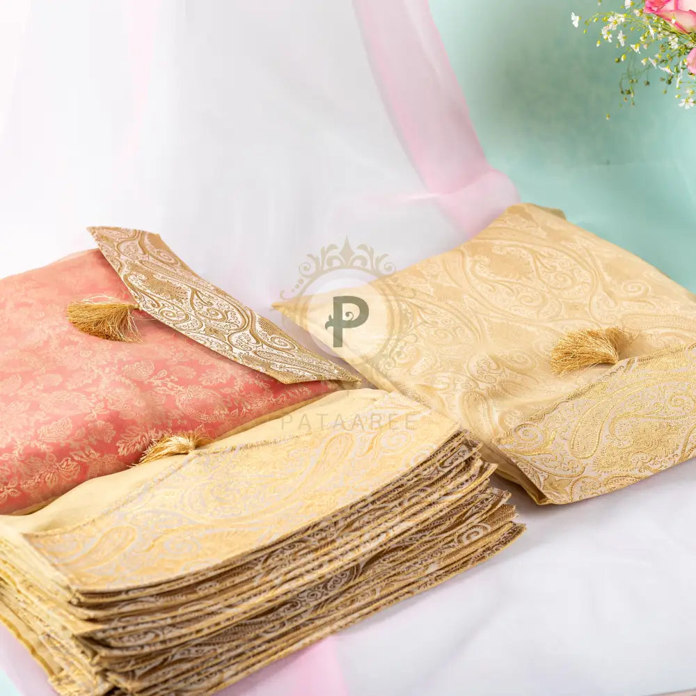 Gold Brocade Suit Cover