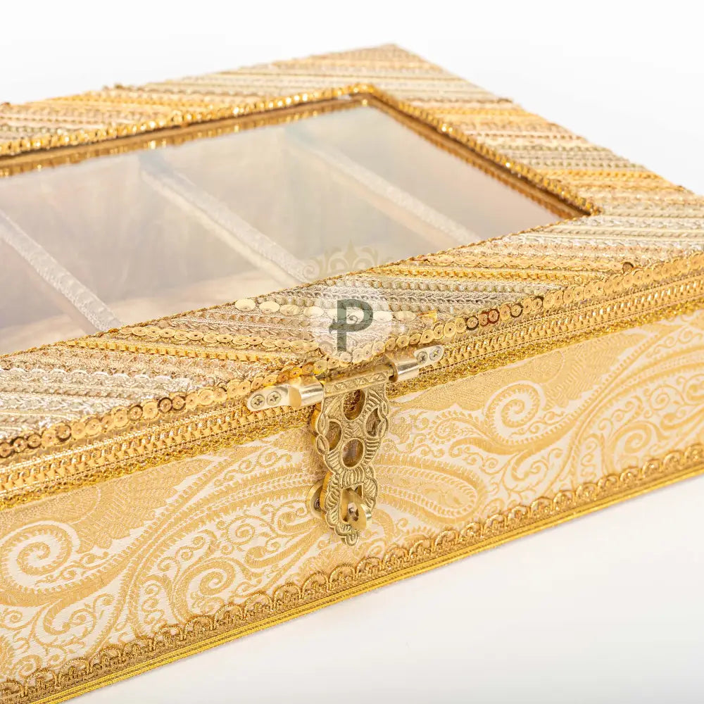 Gold Satrangi 4 Rod Bangle Box