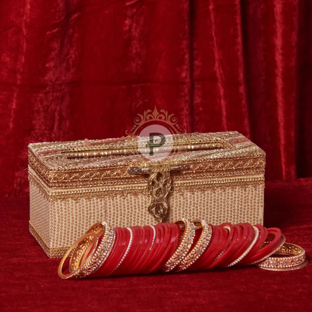 Golden Satrangi Full Chura Box