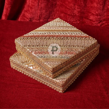 Golden Satrangi Jewellery Box