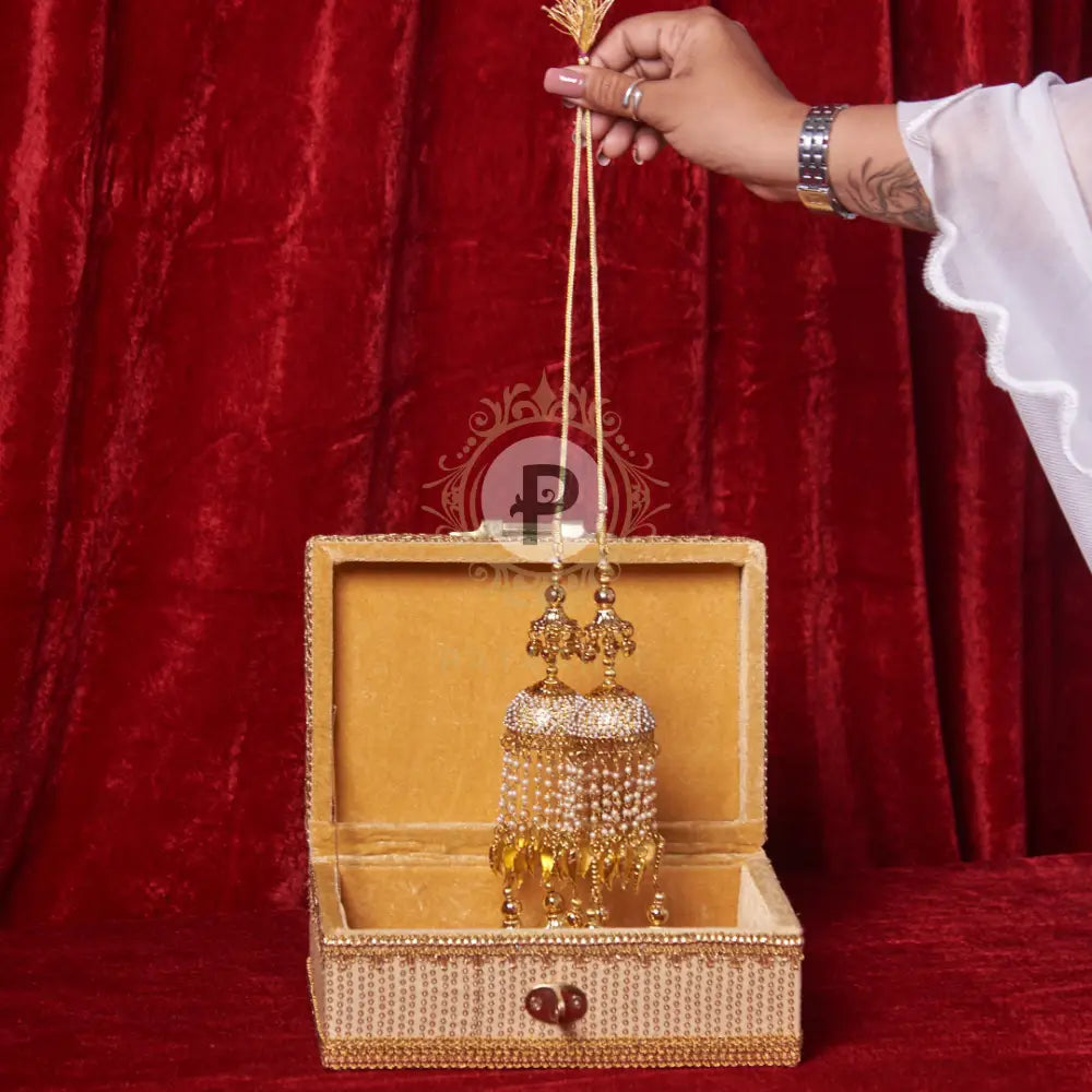 Golden Satrangi Kaleera Box
