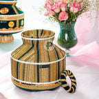 Satrangi Jaago Matka With Led Lights Green And Gold