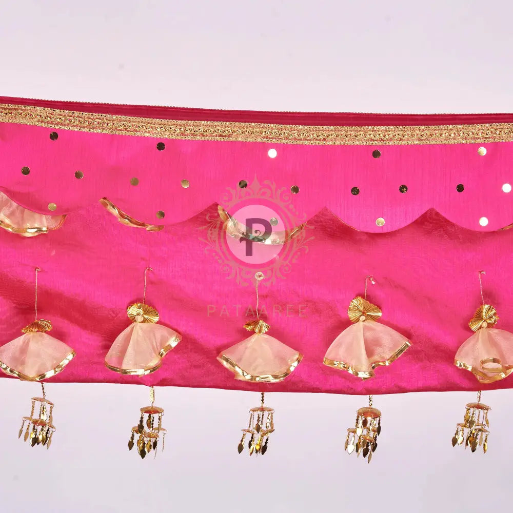 Bridal Chadar With Mirror Work