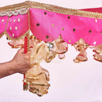 Bridal Chadar With Mirror Work