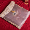 Suit/Saree Cover Ivory Gold