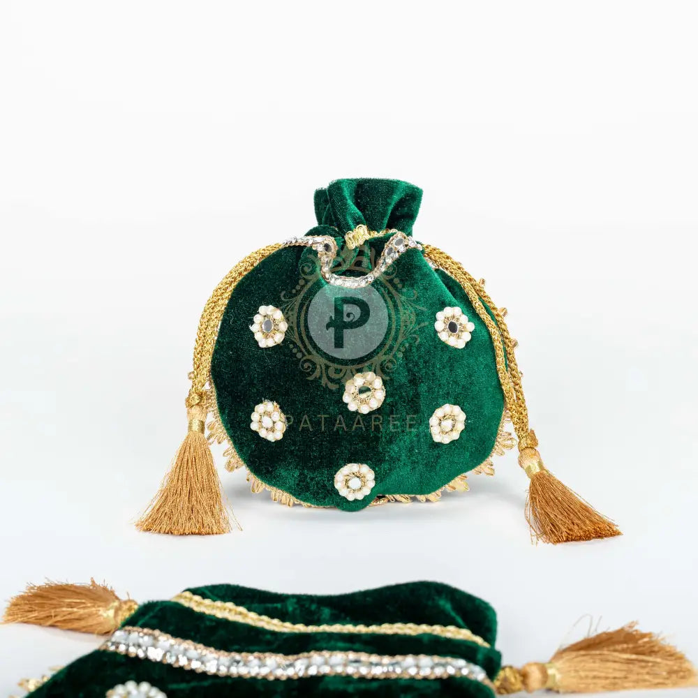 Km Velvet Potli Small