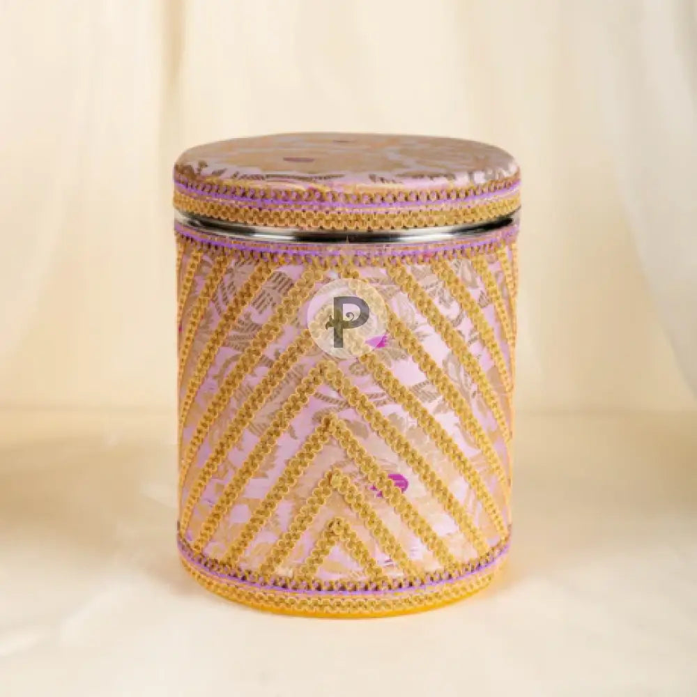 Lilac Brocade Bhaji Box (3-5Kg) Bhaji Box