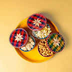 Lohri Assorted Bamboo Set of 3 Favour Box With Thaal