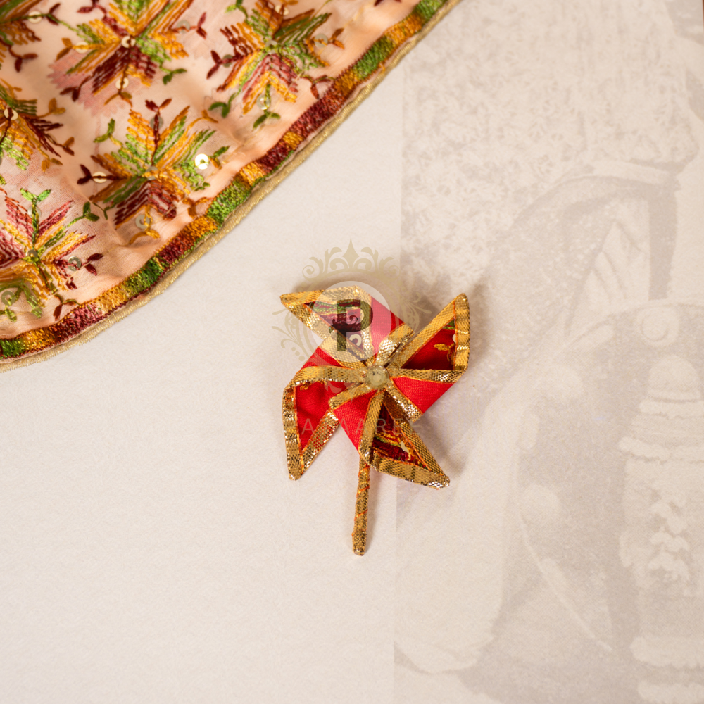 Lohri Assorted Phulkari Brooches (Set of 5) Gifting Box Set