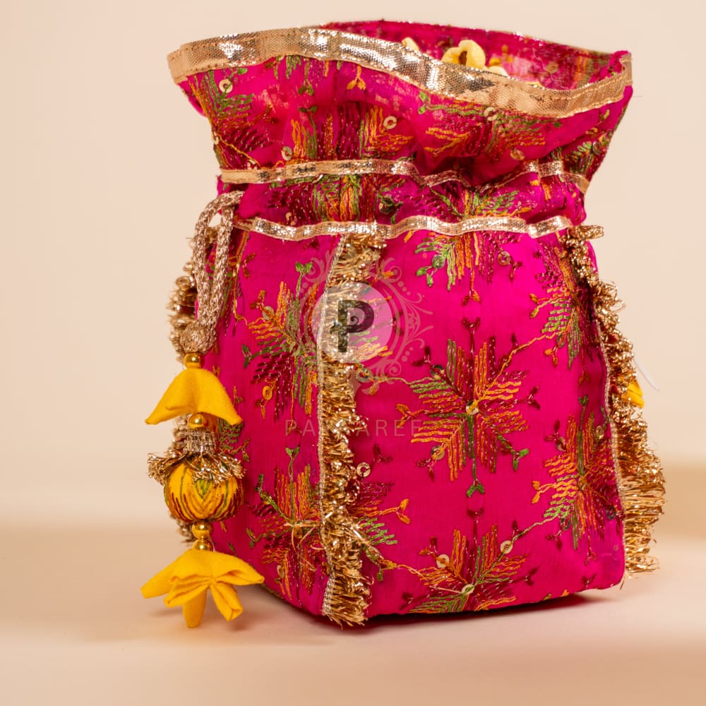Multi-colored Potli set for gifting