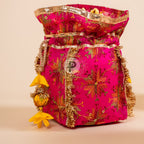 Multi-colored Potli set for gifting